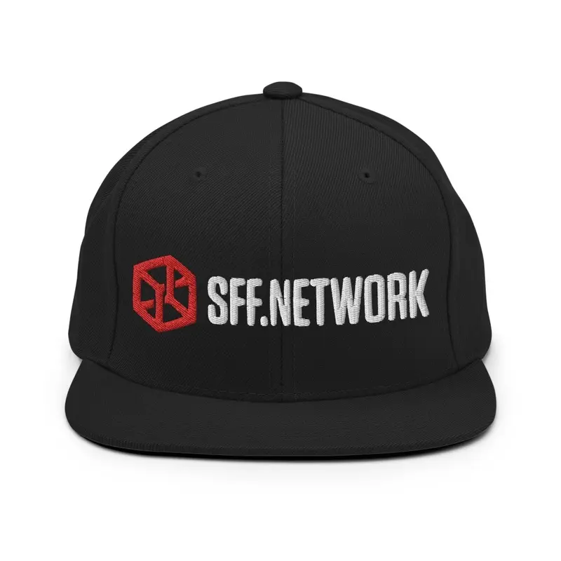 SFF Network Text Logo Hat